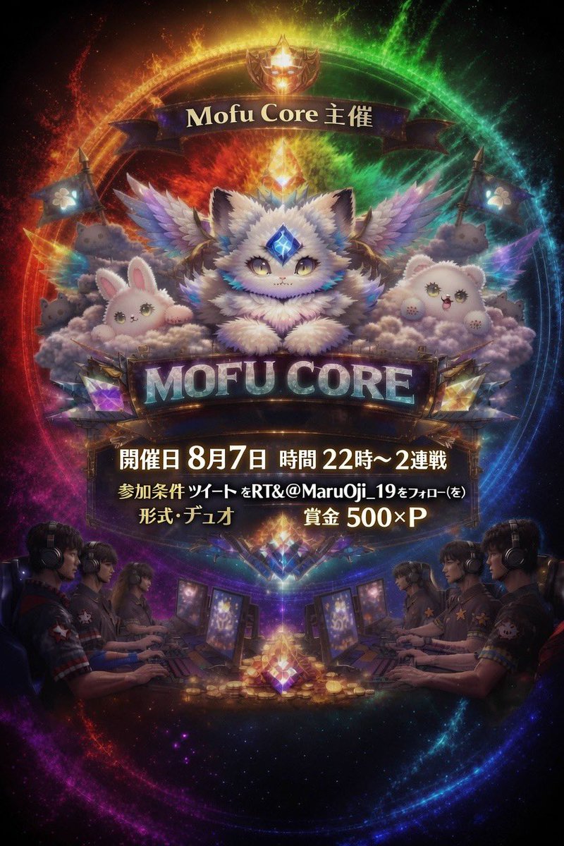 MofuCore222's tweet photo. 8/7 金 22:00.22:30の2連戦
👫   #デュオ 性別関係🍐
🔫 通常2連戦
🗾 嵐の半島
💰 各500×P

条件
  ↳参加者全員@MaruOji_19、@MofuCore222 フォロー＆RT 当日の21時59分 https://t.co/auErAtEtny