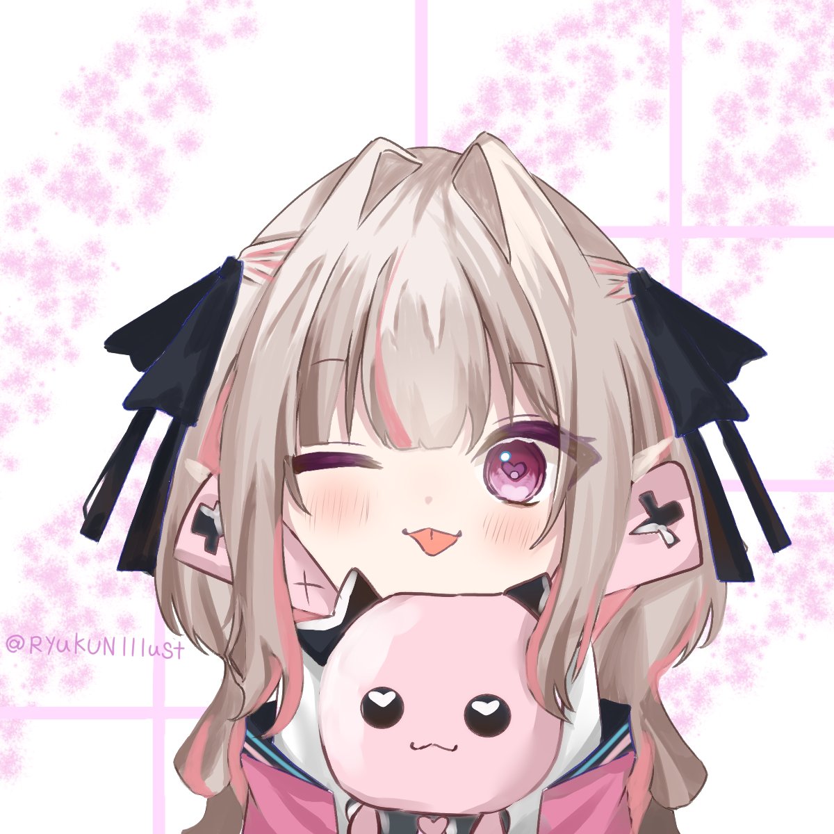 RyuKUNIllust's tweet photo. 初めてりりむちゃんを描いてみた！
 #りりむとおえかき https://t.co/jtZxqpVOJ7