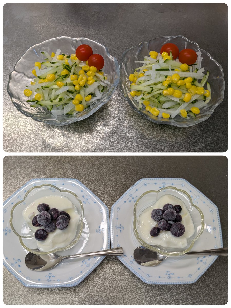 ThingsYoshie's tweet photo. お昼ごはん
・魚肉ソーセージパン
・ミートボール·チーズパン
・コーン枝豆パン
・チョコレートパン
・サラダ
（キュウリ·大根·コーン·ミニトマト）
・プレーンヨーグルト·ブルーベリー https://t.co/Ewj1VeF0xx