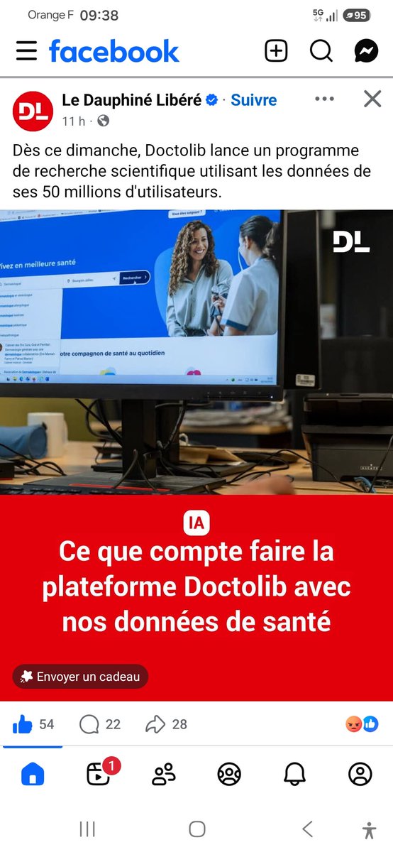 RembryMathieu's tweet photo. article qui explique que à depuis  hier, docteurlibre peut utiliser vos  données  pour  l'intelligence artificielle,
voire dans l'article les détails. ⤵️

https://t.co/CYUalL7Tm0

le formulaire  opposition a l'utilisation des données 
https://t.co/3lzgrlf48Q https://t.co/QtaOxx2LW7