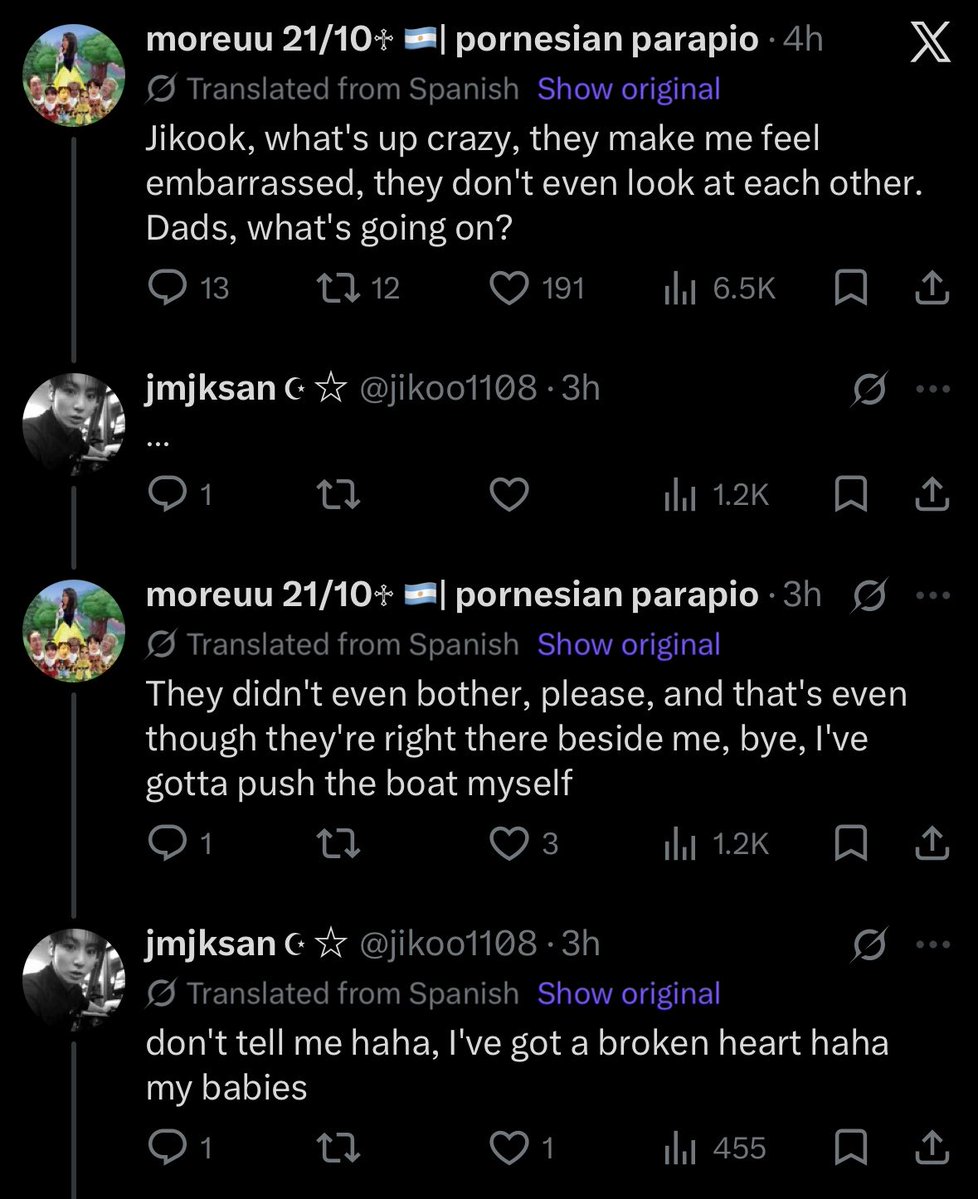 amberthvs's tweet photo. jikook is a rottеn ship that doesn’t exist without hybe content and Taеhyung

it wasn’t him who was all over your faves the whole concert. it’s not his fault jikook didn’t feed you. he’s not a threat to a relationship that doesn’t exist.
stop involving him in your embarrassing bs https://t.co/ESi8Hv3kyI