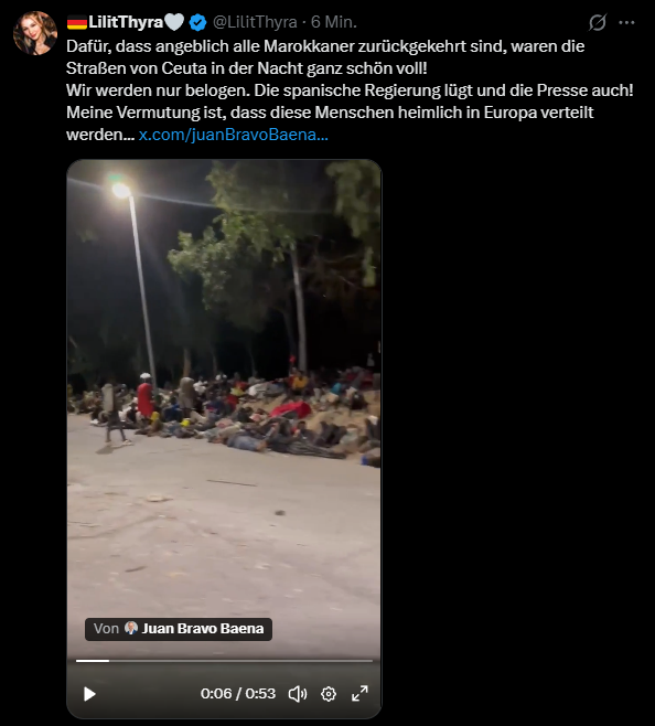 DonCarlokdk's tweet photo. @susanne_fuerst Bericht 2.0 - Straßen sind noch voll mit Migranten! https://t.co/6UGafsLHuZ