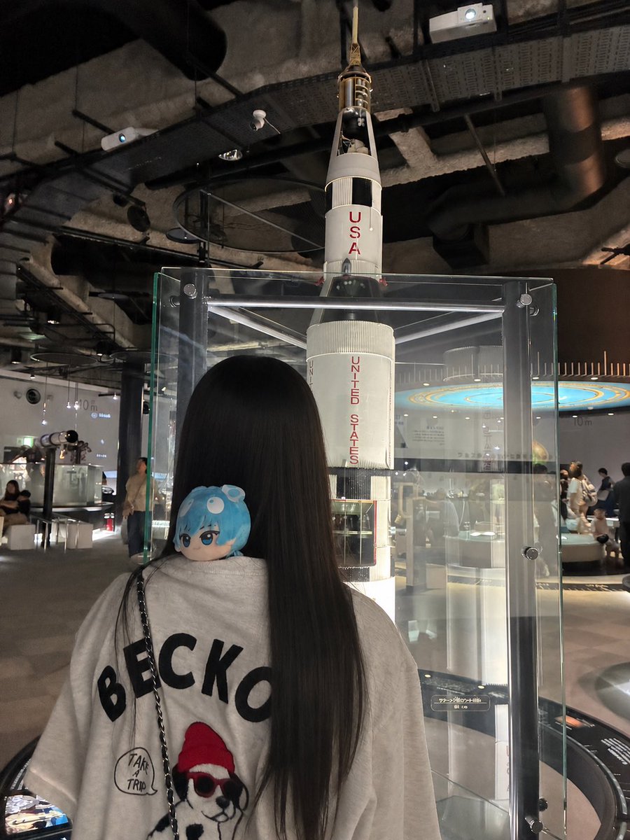 pine_dei's tweet photo. 科学館行ってきたー！
ひょっこりでいさんかわいい😻 https://t.co/TaXbsu19wh