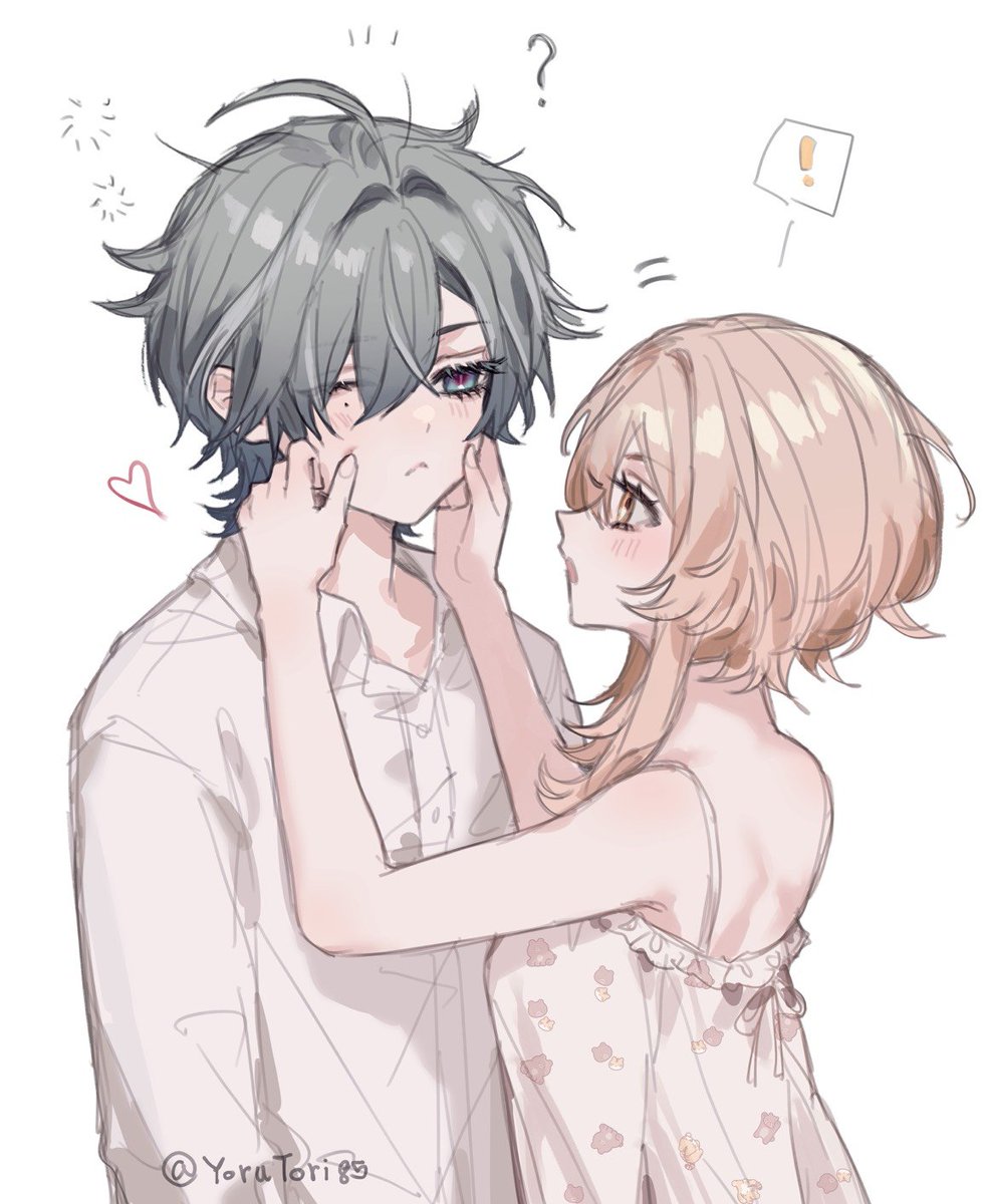 YoruTori85's tweet photo. 😳💗
#Lohenlumi #ロエ蛍 #GenshinImpact  #原神 https://t.co/RxDlruWaQC
