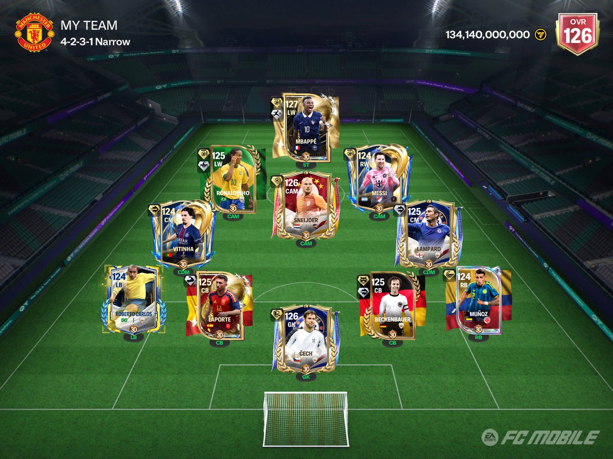 KJavierFM's tweet photo. Day 3 Progress ✅🤙🏼

11 wins FC Done in H2H. Will try to do 50 ⭐️ early this time.

Following are my VSA and H2H Teams ✨

@tutiofifa @JONALDINHOtm https://t.co/casVKn9bo2