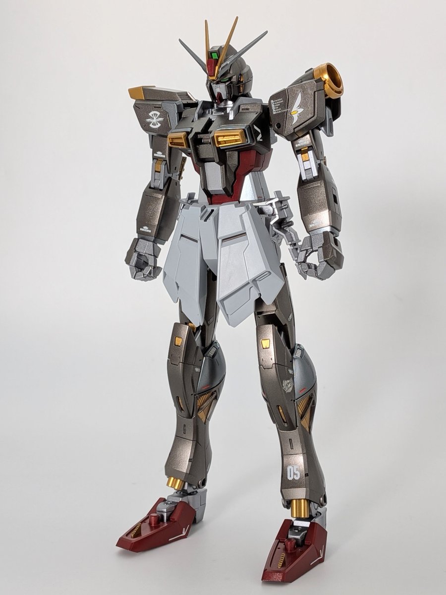 MrGunplaBuilder's tweet photo. インパルス カスタム【開発記録⑩】
脚の取付け位置を下げた事に伴い、フロントアーマーを大型化しました。今後、胸部に増加装甲を付けて、バランスをとる予定です😅
#ガンプラ
#ガンダムSEED
#ラグレア中野 https://t.co/8zlSI19ROK