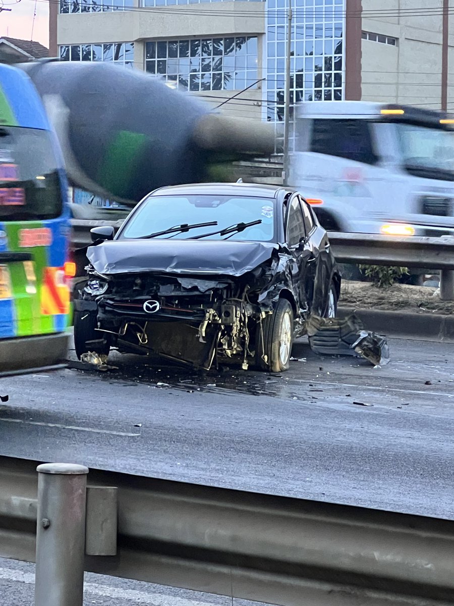 IoTDevMelvin's tweet photo. Involved in an accident at Kahawa Wendani. Any help will be needed https://t.co/avpRZgZsNR