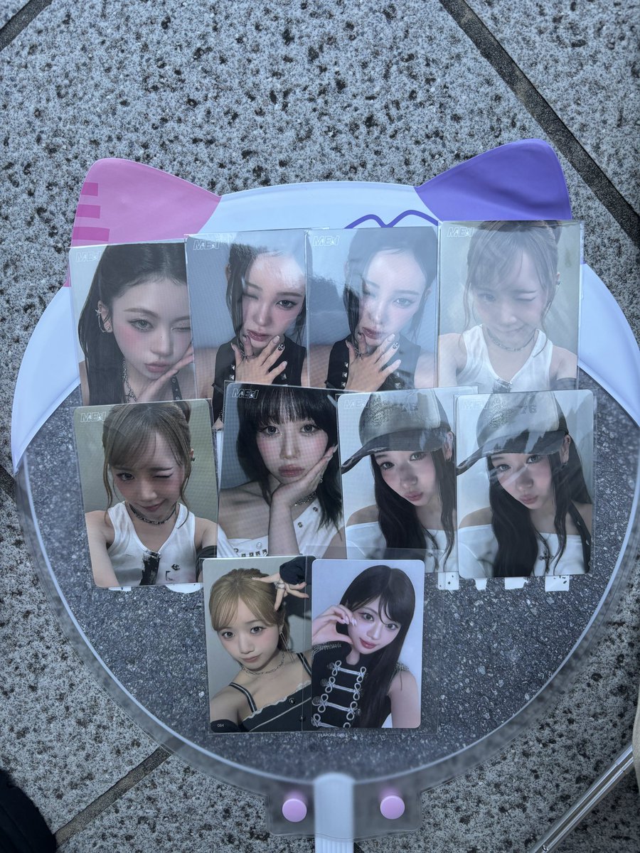 gopyo663's tweet photo. ME:I 交換 トレカ カプセルトイ 7000円 W会員 CD特典

譲 画像
櫻井美羽 村上璃杏 山本すず 高見文寧 笠原桃奈 清水恵子

求 海老原鼓 なんでも検討します https://t.co/KU9G66QI6j