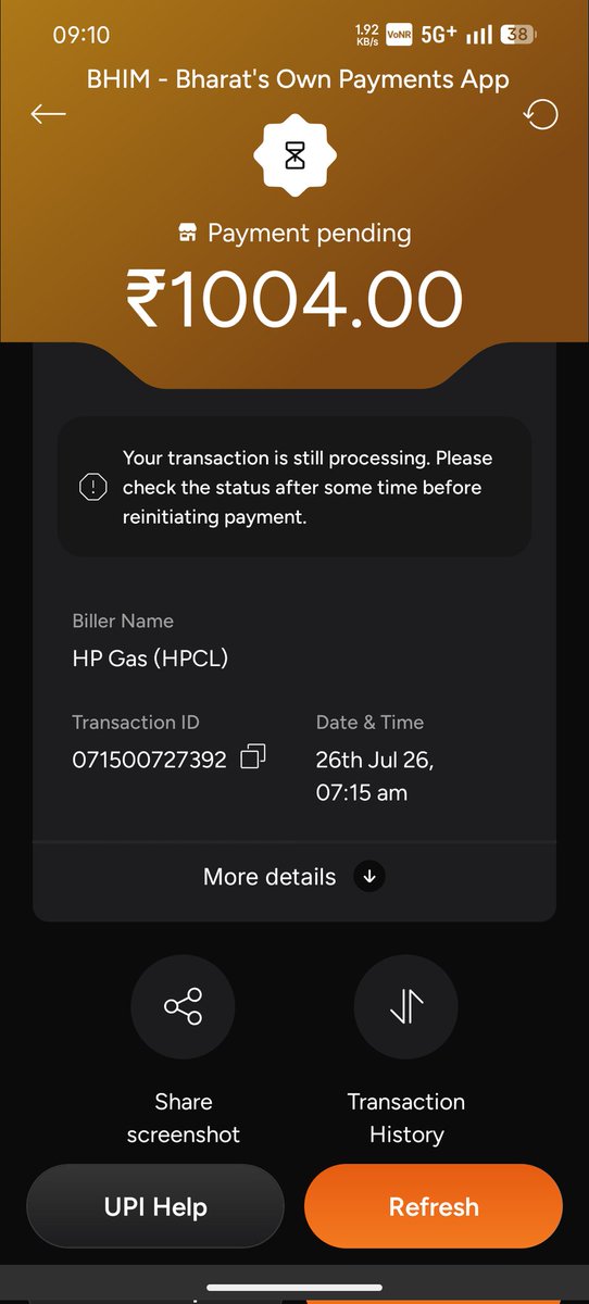 Deependra_0107's tweet photo. Dear @NPCI_NPCI @NPCI_BHIM @UPI_NPCI worst customer support. I will try multiple times via email but your response is null and you customer support number was useless https://t.co/qs0FLAbTLe