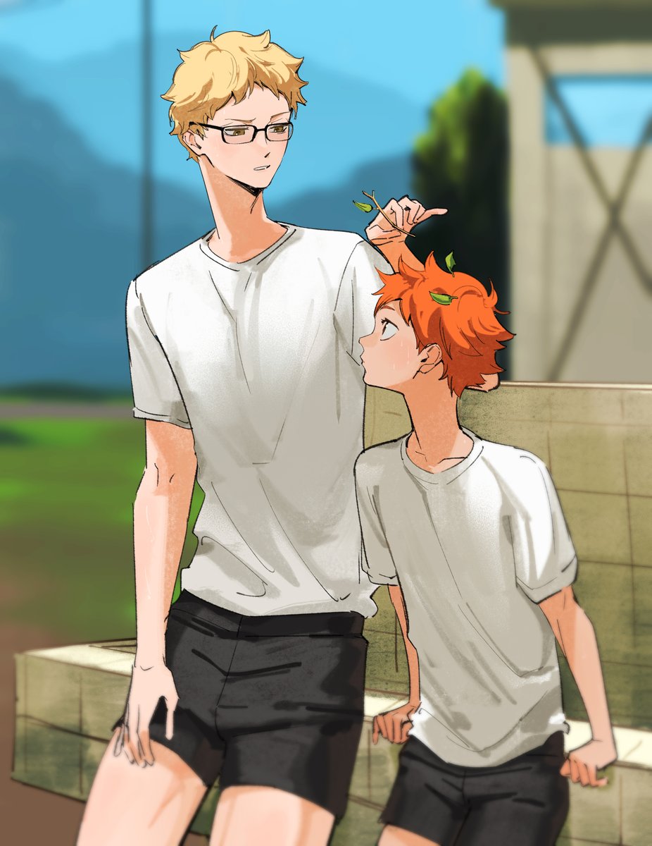 tricodeku's tweet photo. one summer 🍃#tsukihina https://t.co/Vn9ZB9lNXd