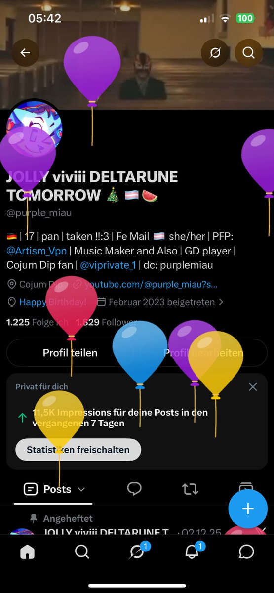 JOLLY viviii DELTARUNE TOMORROW 🎄🏳️⚧️🍉 tweet media
