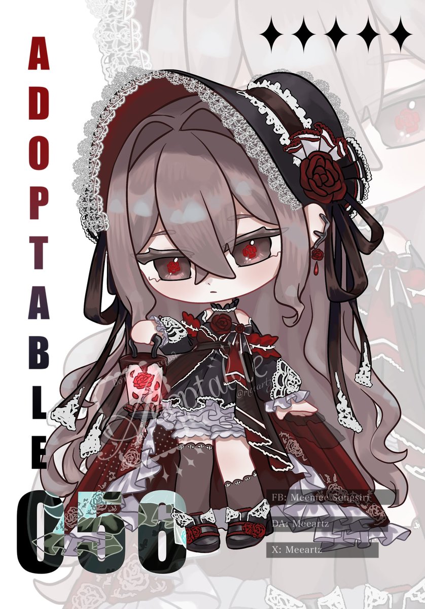 meeartz's tweet photo. Chibi Adoptable Set Price💜
.
054: *sold out*
055: $30
056: $35
057: $30
(Comment for buying/reserve)
#setprice #adopt #adoptable #อดอป #chibi https://t.co/L9rXqG4E8G