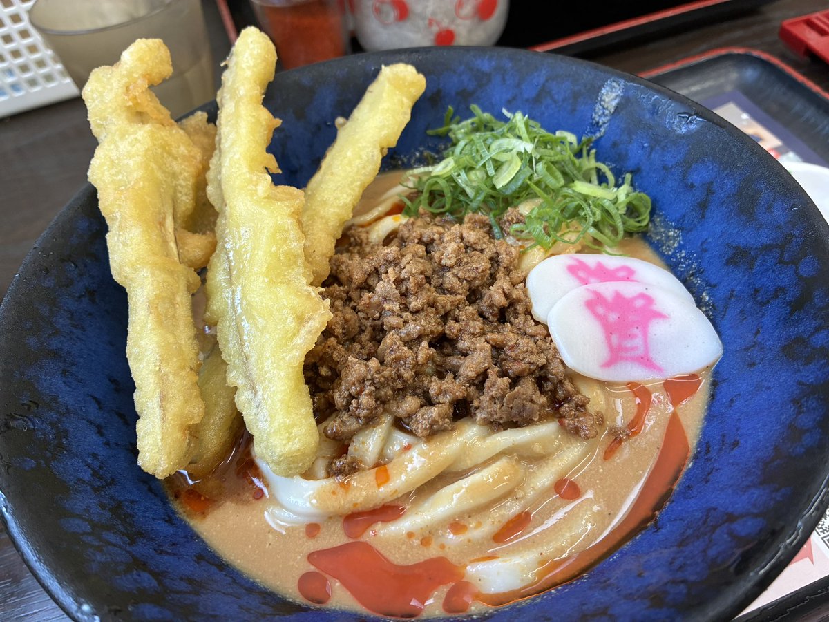 ymk0007's tweet photo. 最近、狂ったように食べてる坦々うどん(笑)
#資さんうどん #資さん
#うどん #資活 #北九州市 https://t.co/87b14VFcUZ