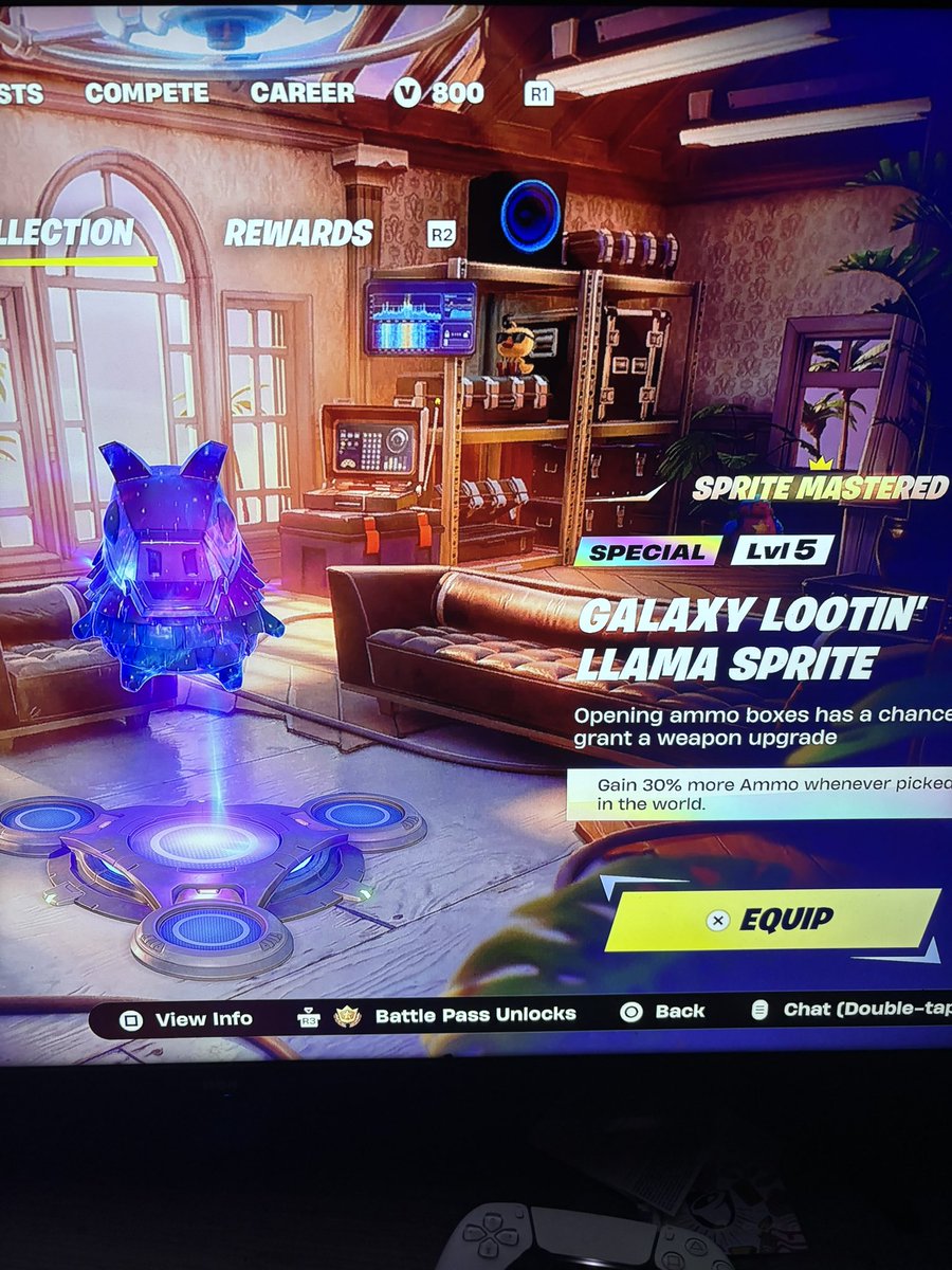 Melblitzem's tweet photo. Galaxy Lootin Llama Sprite Acquired Any Trades?
#sprites #fortnite #fyp #viral #gaming https://t.co/2FjBrZ1CVD