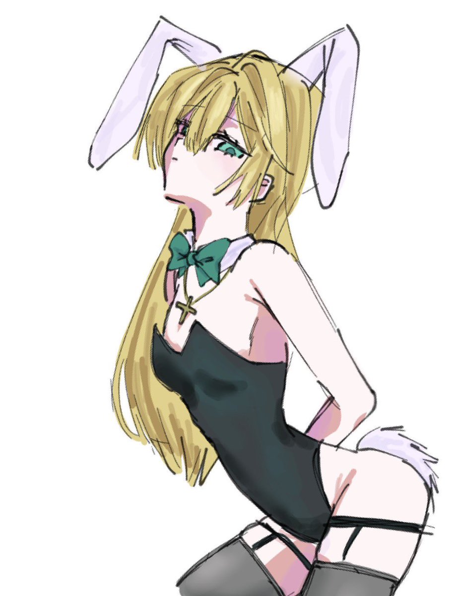 kumo___razu's tweet photo. #アダルトルテ 
バニーの日なのでにょた化トルテを。 https://t.co/eSiijw7T1R