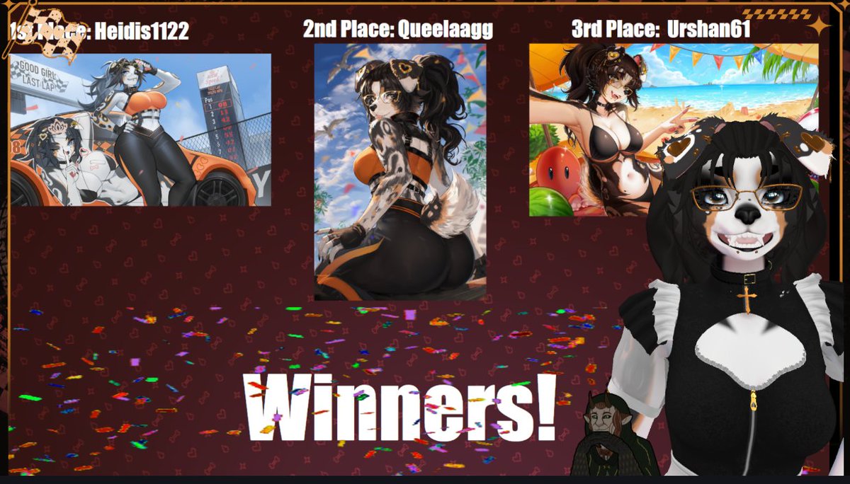 MercetStudios's tweet photo. Congrats to the winners of my Art Contest!!!
1st Place Winner: (Insta) Heidis112
2nd Place Winner: @Queelaagg 
3rd Place Winner: @UrShan61 

RUNNERUPS THAT I MISTOOK FOR HONOURABLE MENTIONS
Category Silly: @thesillygu 
Category Coolest: @Sunny_days_Art https://t.co/TOwHCSFPcc