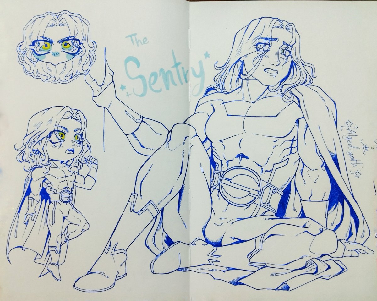 algeaspr's tweet photo. Did I already mention that I love Sentry with long hair? 🥺💖
#thesentry #sentry https://t.co/b9iEz3WqA9