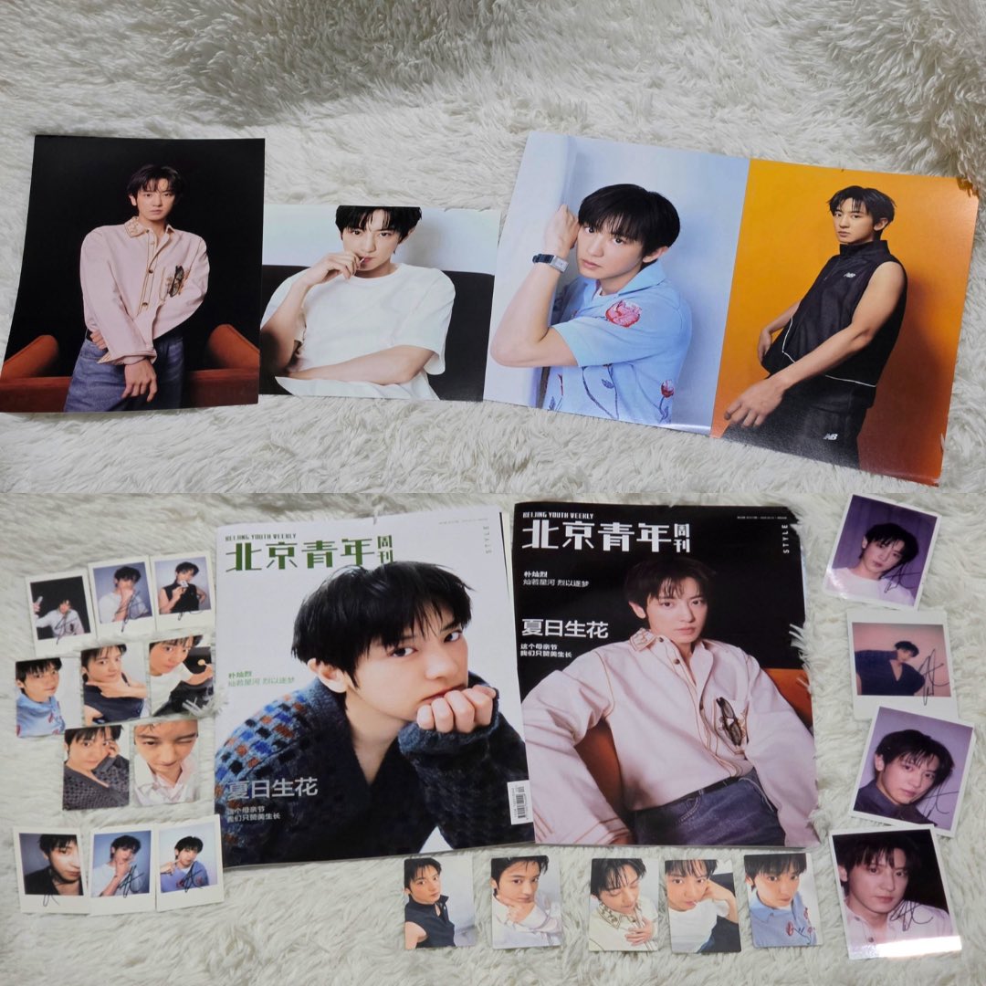 143realpcy's tweet photo. I have 2 extra sets (includes Ver A &amp; B) ON-HAND and ready to ship today of the Beijing Youth Weekly Magazine with CHANYEOL cover, complete inclusions. 

Price : P1,800 per set (versions not sold separately)

DM to buy! (Pics from one of my buyers. I haven’t opened mine yet 😅) https://t.co/qmWIFWmtgb
