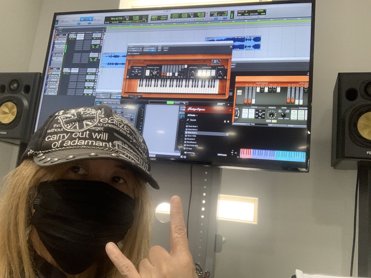 okagaki_jill's tweet photo. おヒルミー
やっとお昼休みです🎹
#DTM
#ProTools
#バーチャルオルガン音源
#DB33
#VintageOrgan
#KONTAKT https://t.co/QkBLyW4N0y