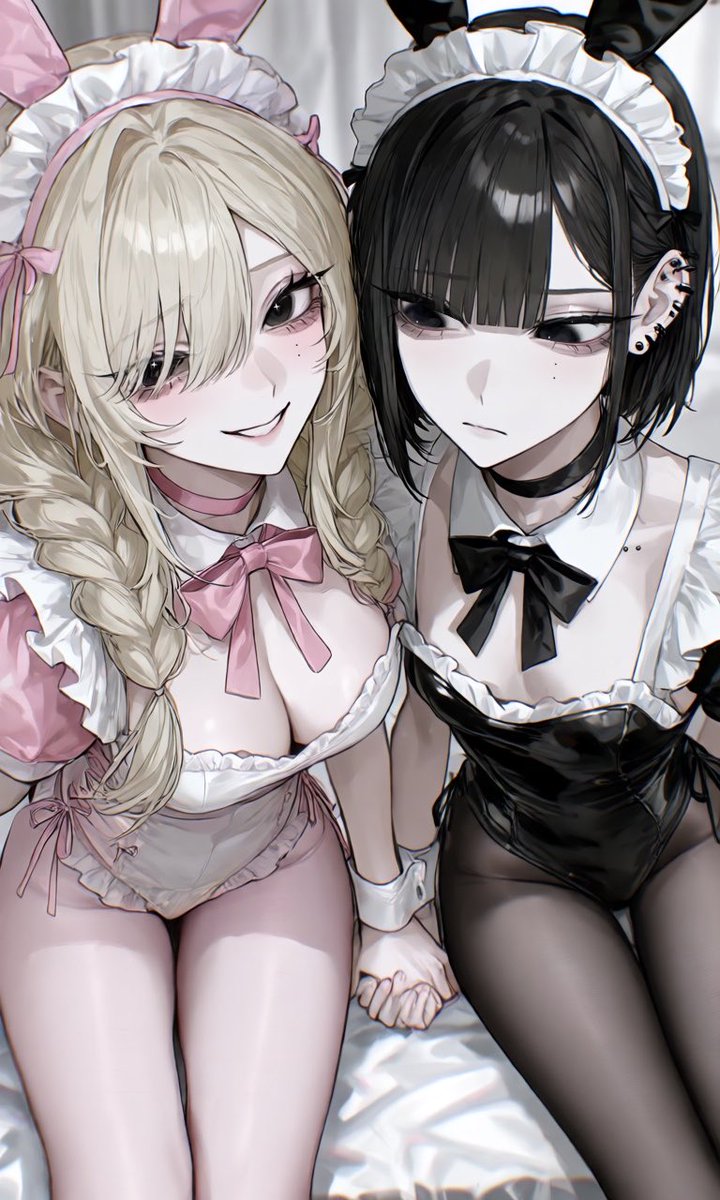 _ooobake's tweet photo. ⸌̟͂̋⸍̑⸜̑⸝͂ ໋ 姉妹バニー ⸌̟͂̋⸍̑⸜̑⸝͂ ໋ https://t.co/W4qzLhWu2J
