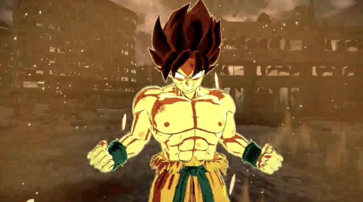 bkthereckless's tweet photo. Seeing a lot of the discourse on False Super Saiyan being only an ultimate and a lot of people are claiming its because of screentime.

The real reason is probably lack of official lore, similar to Super Saiyan Rage. “False Super Saiyan” isn’t even an official name. https://t.co/rcvAQC8HNP
