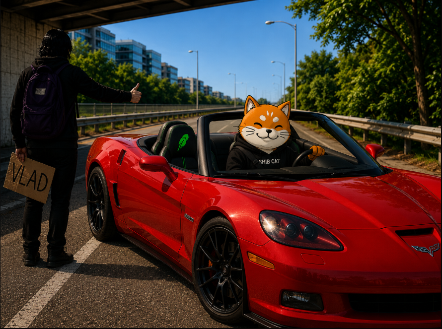SHIBCATRH's tweet photo. @vladtenev @Futurenvesting We would have scooped you @vladtenev! If only we had seen you! #SHIBCAT $SHIBCAT https://t.co/TrxzIrFe4K