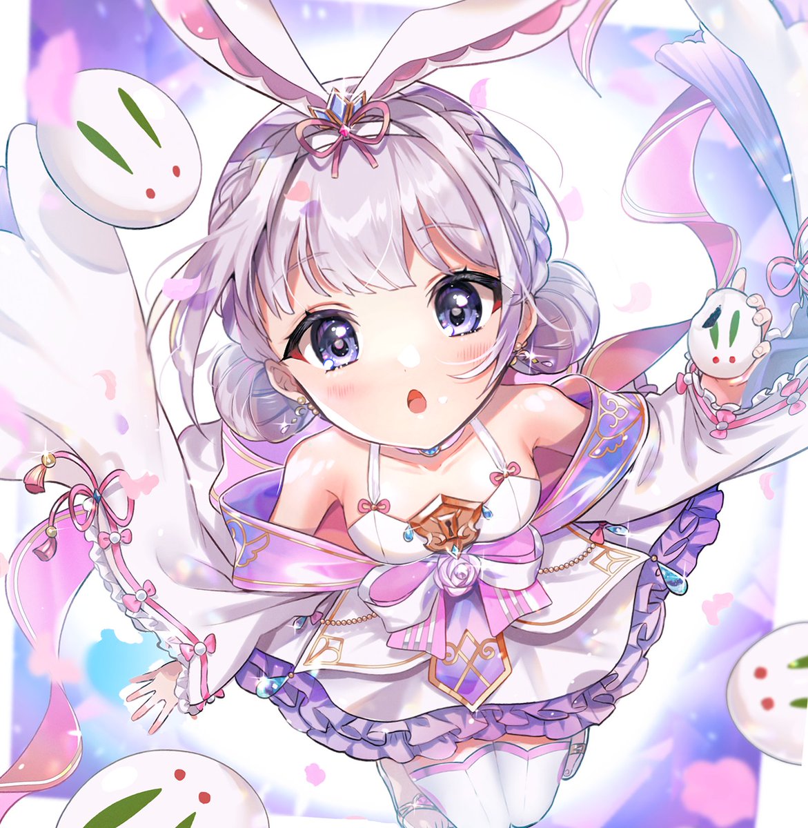 0x0_yukimi's tweet photo. #白猫にゃアート
（昔描いた絵をちょっといじったティナ） https://t.co/rYoULIZPwL