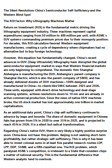 AefAlvaro93073's tweet photo. China 🇨🇳 has already won the chip war.
#China #DUV #EUV #Huawei #5nm #3nm #SMIC #SMEE #SiCarrier #AMEC #Chips #CXMT #YMTC #DeepSeek #Kimi #LongCat #Chip #AI #RareEarths #Nvidia #Intel #AMD #ASML #Samsung #Honor #Xiaomi #TikTok #Putin #Hormuz #Trump #Russia #Ukraine️ #Iran #War https://t.co/XhG1dZ65JJ