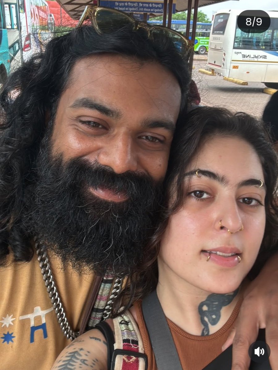 Ritankar176271's tweet photo. Muslimah Zara Fatima Ali ☪️ is dating a Hindu guy named Ravi Nair 🕉️ https://t.co/gttnPPQK1I