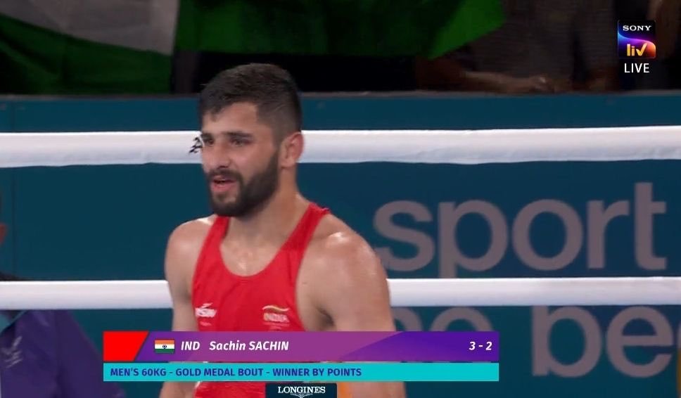 sportsmasters78's tweet photo. A golden day for Indian boxing at the Commonwealth Games! 🥊🇮🇳

🥇 6 Gold Medals
🥈 2 Silver Medals

Gold Winners:
🥇 Preeti Pawar
🥇 Jaismine Lamboria
🥇 Sakshi Chaudhary
🥇 Priya Ghanghas
🥇 Arundhati Choudhary
🥇 Sachin Siwach

Silver Winners:
🥈 Jadumani Singh
🥈 Lovlina Borgohain

A statement of India's growing dominance in world boxing. The future looks incredibly bright. 🇮🇳🔥 #CommonwealthGames #IndianBoxing #TeamIndia