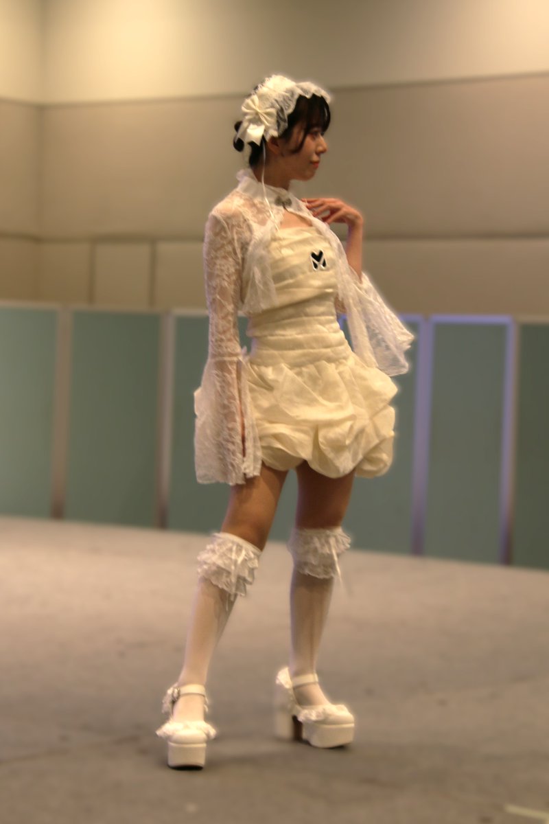 ayashii5's tweet photo. 2026.8.1 ファッションショーイベント #DESIGNZOO で #MIEN のモデル #ひなためい さんを見てきました。於パシフィコ横浜 その４ https://t.co/F0d4QhQuLh