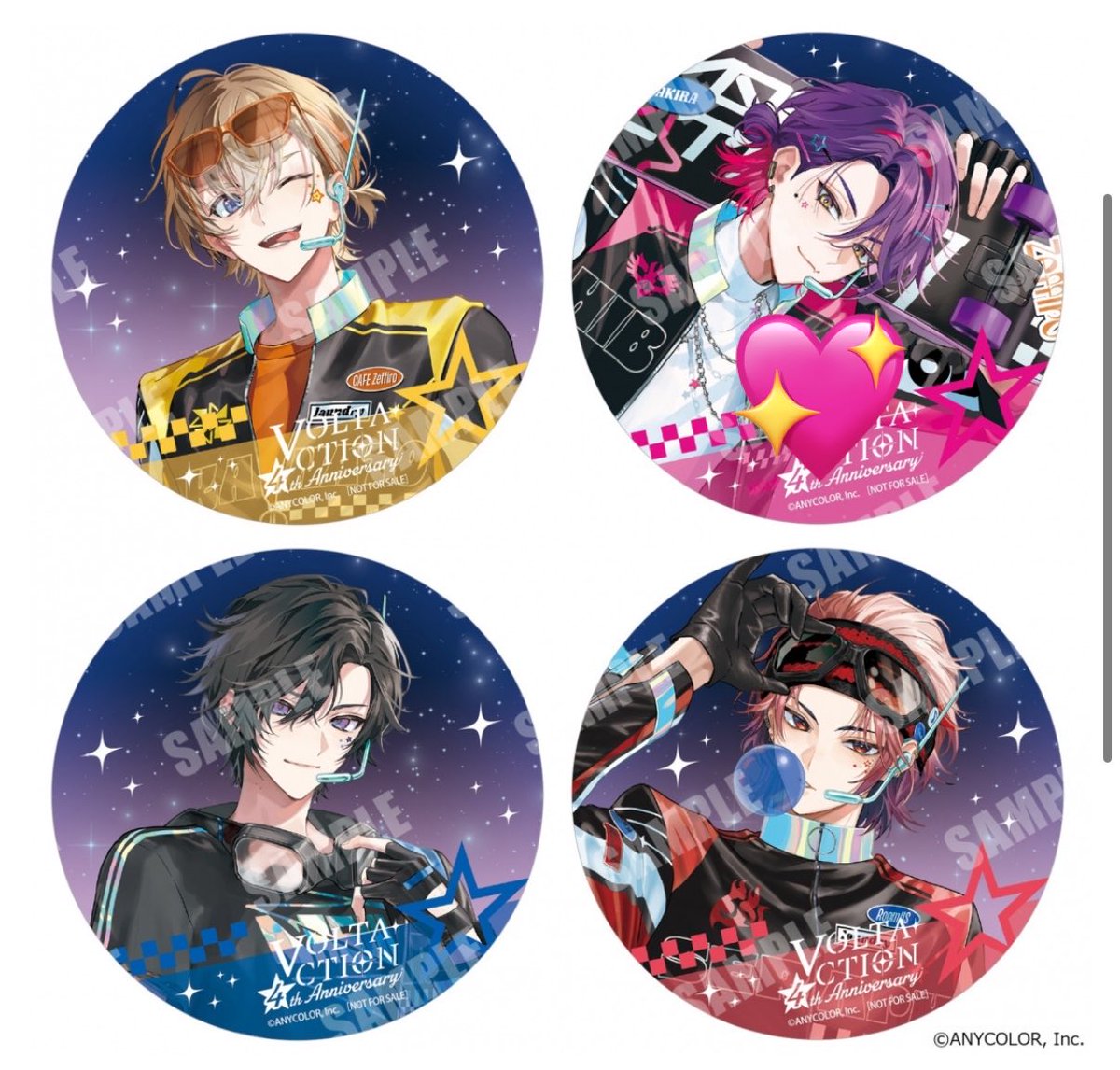 jasumin_811's tweet photo. 【交換】にじさんじ VOLTACTION アニメイト特典 クリアコースター

譲：画像の物
求：💖の物

郵送を希望です！
難しいとは思いますがよろしくお願い致します¨̮⃝ https://t.co/HwozRAWtmT
