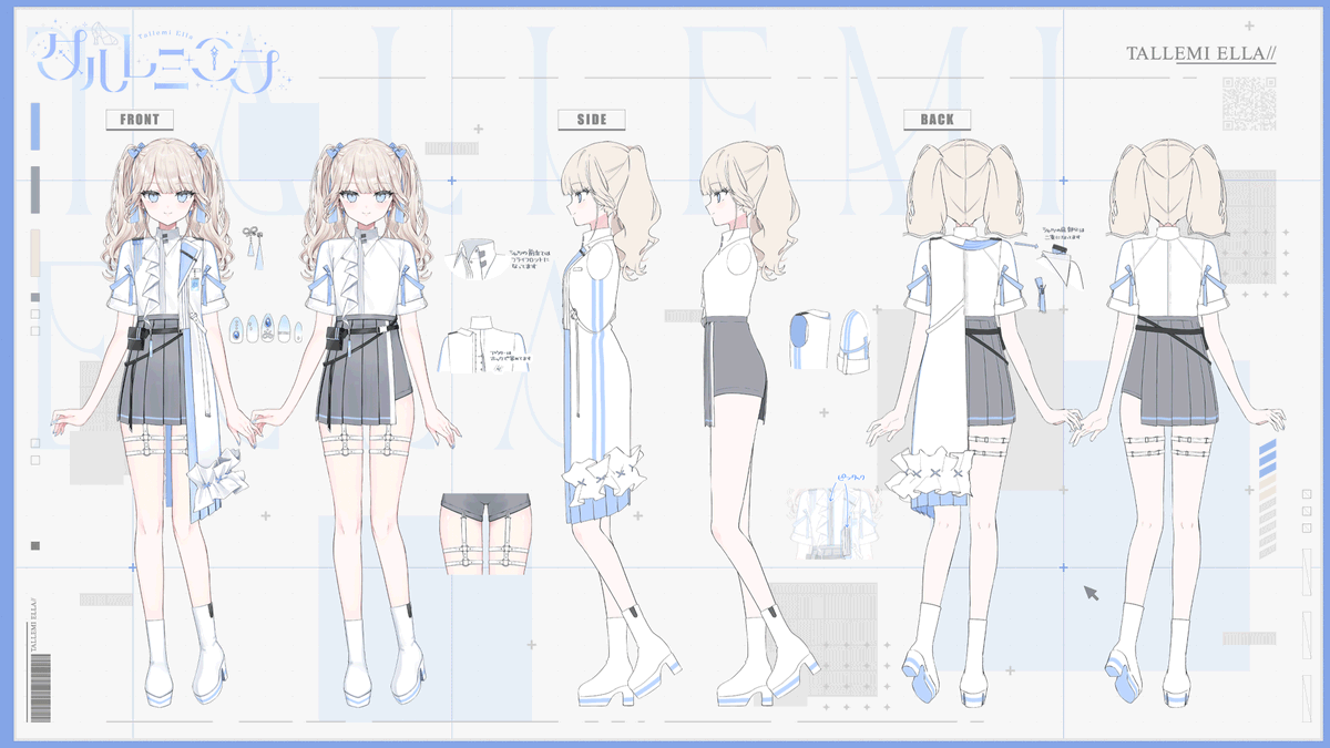 Tallemi_Ella's tweet photo. #VTuberの三面図が見たい

ガチ証明写真です♡ https://t.co/zTgJdKsWUE