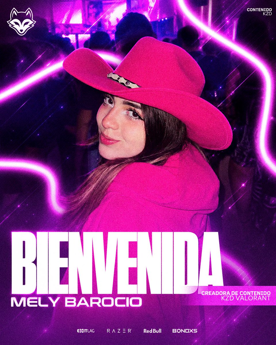 KZDivision's tweet photo. SEGUIMOS CON NUEVAS CARAS!!!
Ella se une para la creación de contenido en la rama de VALORANT 🔥

Desde México 🇲🇽 !
Queremos darle la bienvenida @melybarocio a la familia 
de KZDIVISION ✨!

Agradecemos de que formes parte de nosotros en esta nueva etapa y que puedas acompañarnos en este camino lleno de nuevos objetivos y metas.

La familia sigue creciendo...

#WeAreKZD #razer #redbull #exitlag #Bonoxs #GamingCommunity #Gaming #contentcreator #twitch #streamers #stream #twitchstream #Esports #VALORANT #LeagueOfLegends #tft #CSGO #parati