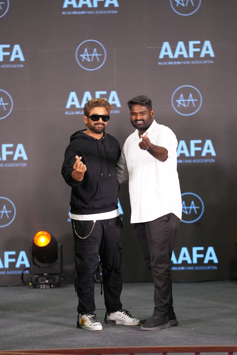 AIAFWAASF's tweet photo. Thanks for giving me 4th opportunity @alluarjun Anaya Garu A special thanks to @imsarathchandra Anna Garu for support 

#alluarjun @SrikanthGogarl3 https://t.co/d0CjIf2Mul