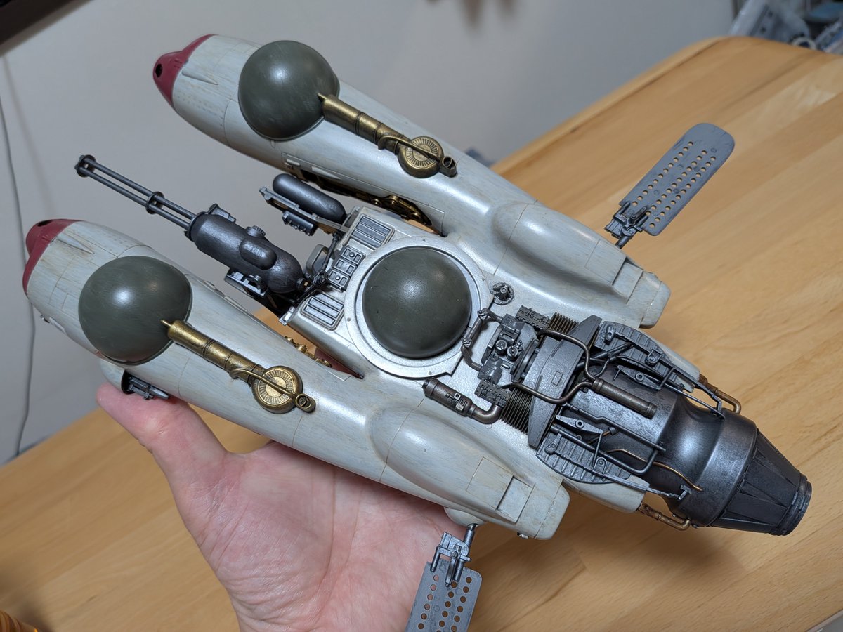 starfleet1701d's tweet photo. これだけ…。
#先月作ったプラモ晒そうぜ https://t.co/FGoYXqyxJU