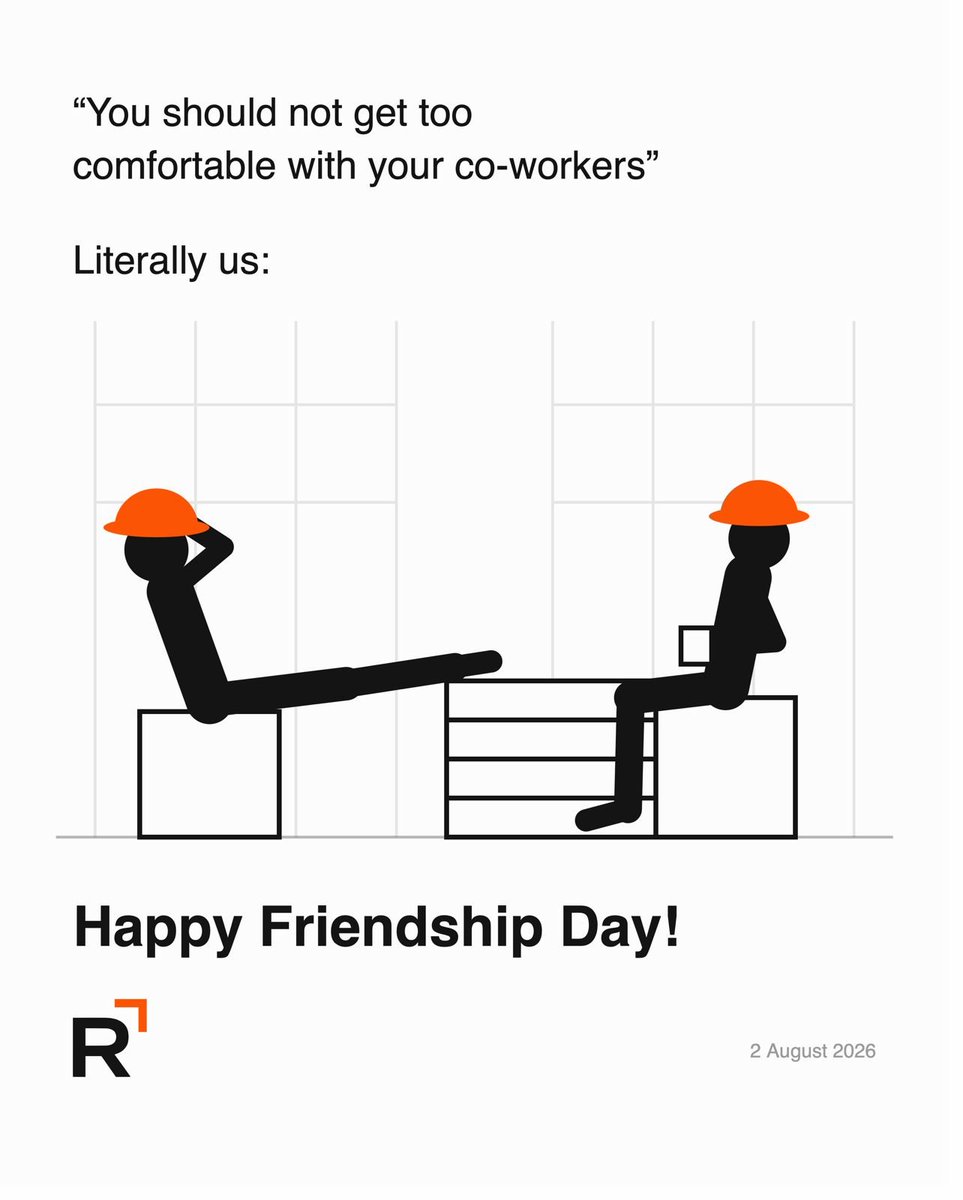 ramsdigital01's tweet photo. "Don't get too comfortable with your co-workers."
Too late. Happy Friendship Day. 
Alt hook, if you want it drier
Some of the best friendships start with "can you check this for me before I send it."
Happy Friendship Day. https://t.co/Y1G8f7fm8Q