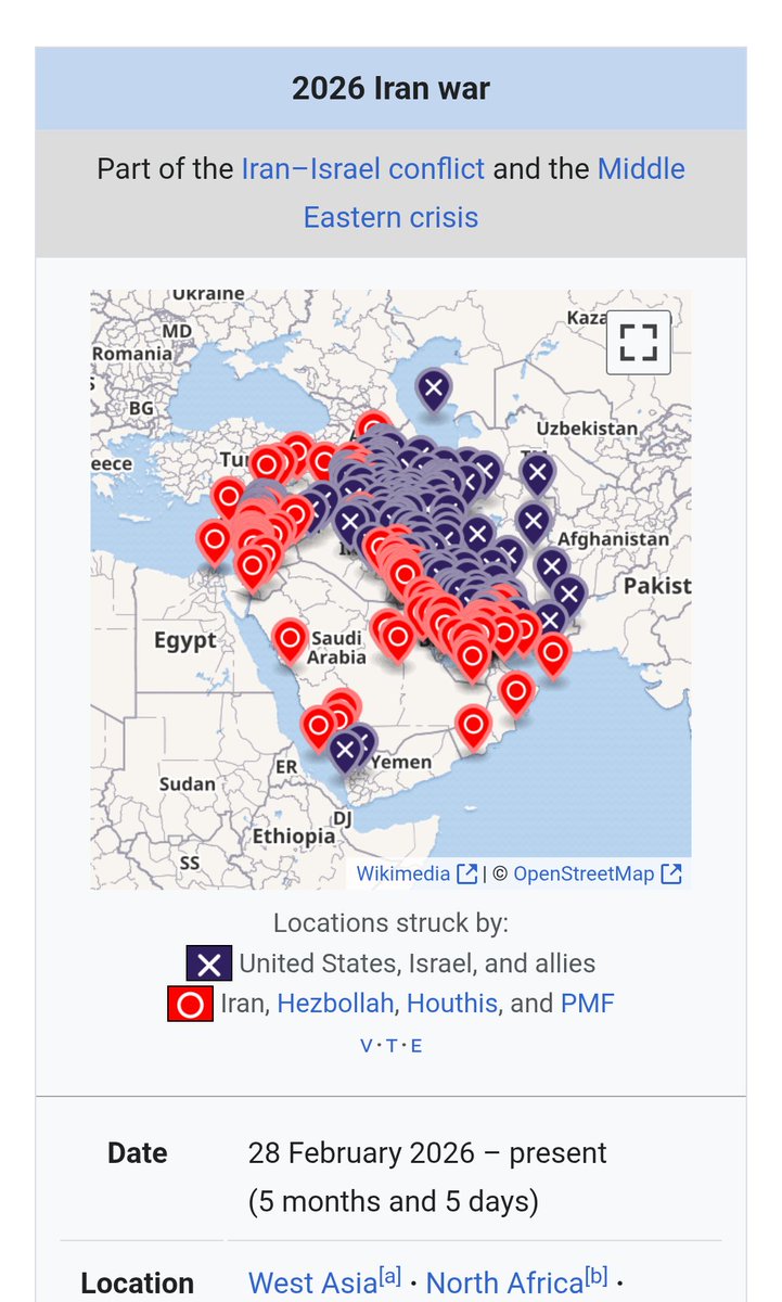 MappeurNational's tweet photo. @AbuYazidALUthma @shia313iran @3ia13x I could care less about the current Iranian regime, most Iranians are now non-religious, they aren’t Shia.
And you're objectively wrong, on both most recent (one ongoing) conflicts between Israel against Iran, you had over 100 israeli casualties from Iranian airstrikes. https://t.co/0SRcS2Pbdg