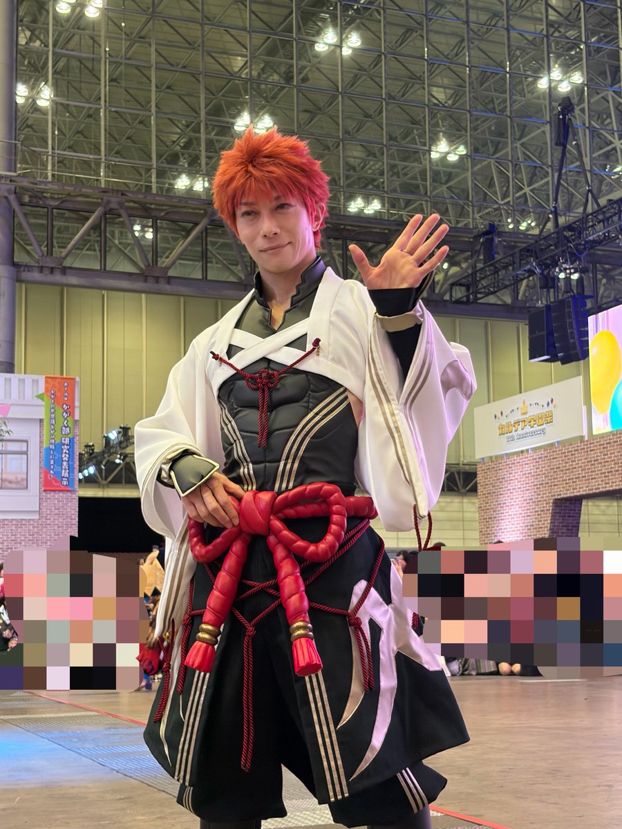 mymk1100's tweet photo. 爆メロ三銃士🥹💗💗
間近で拝めてしまった
致死量のファンサも浴びた
無事死亡🫠

#FGO #FGO学園祭 https://t.co/lLGxxkuTsv