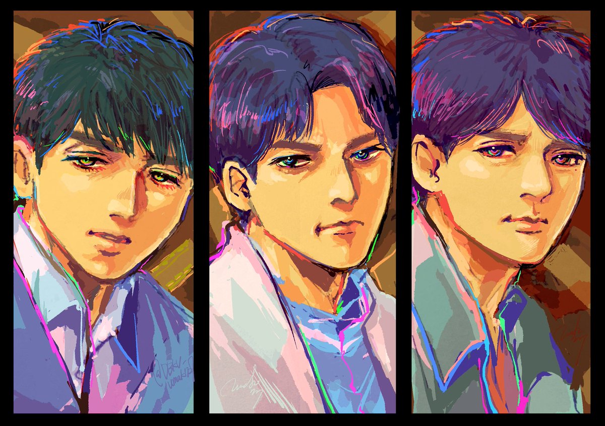 DBKV_umak727's tweet photo. 🌟の分割スタートかっこよかったなっていう（2枚目GIF）
💚💙💜 https://t.co/zKEPV5pNFG