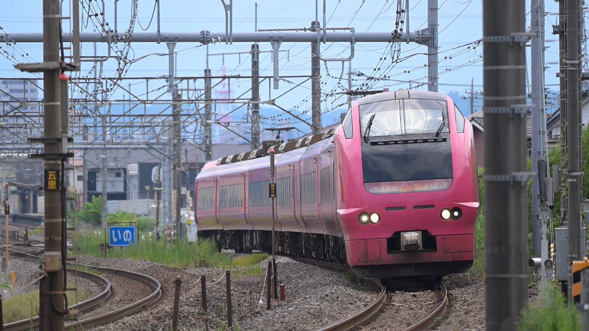 RossoV6's tweet photo. 2026/8/2
9029M E653系U-107編成
長岡花火大会団臨
新前橋〜井野 https://t.co/0cDCgrgjI4