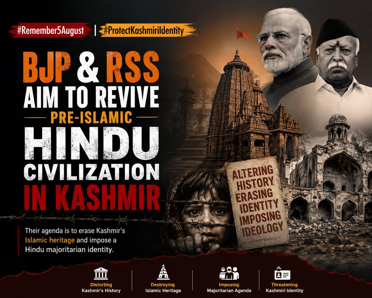 kmskashmirnews's tweet photo. #Remember5August
#ProtectKashmiriIdentity
#YoumEIstehsal
#August5BlackDay
#StandWithKashmir
#KashmirIdentity
#JusticeForKashmir
#VoiceOfKashmir
#KashmirIssue
#HumanRights
#EndOppression
#PeaceWithJustice https://t.co/oTLs0KdODz