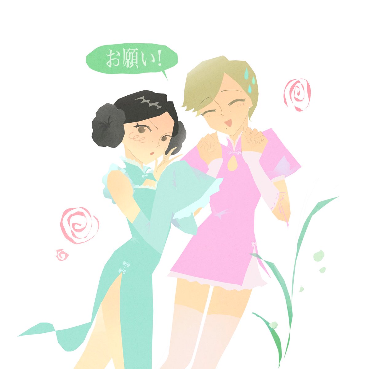mae_yeats's tweet photo. 双子 https://t.co/KoVJxZWV5o