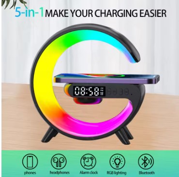 GlobalDealsNow's tweet photo. G-Shape Bluetooth Speaker 📷 | Wireless Charger + RGB Light + Digital Alarm Clock
Buy: https://t.co/6tQilX3ASG
#HotDeals #BestOffer #Globaldeals https://t.co/RJYJR0DMB4