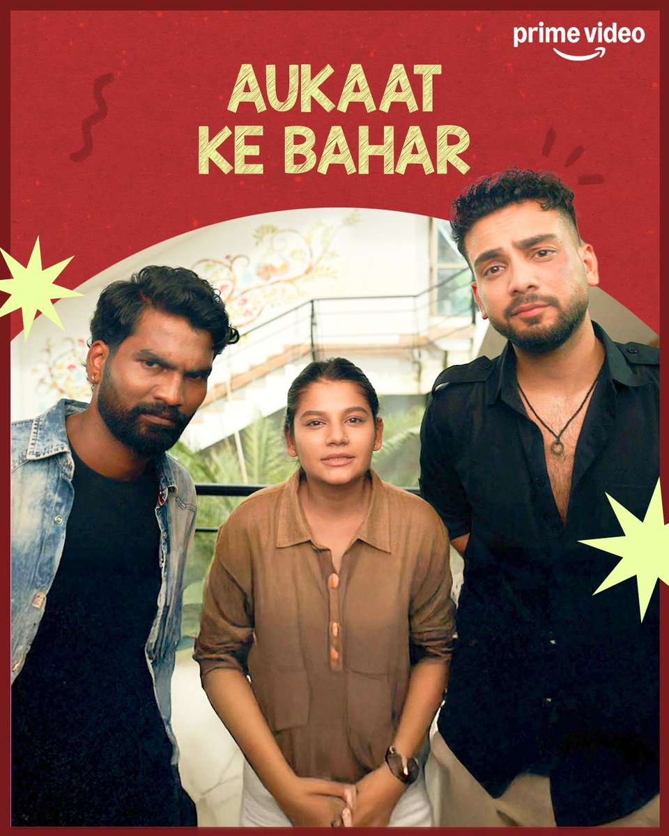 MXbyPrimeVideo's tweet photo. har dosti deserve karti hai ek perfect watchlist 💛

#AukaatKeBahar #CampusBeats #Sisterhood #Lafangey #SchoolFriends #Namacool

[Friendship Day, Prime Video] https://t.co/BbQkIL1XZy