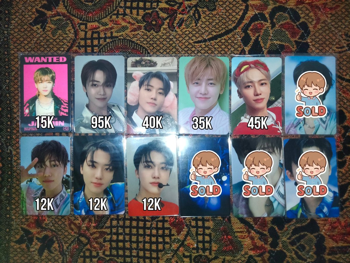 ocseand's tweet photo. #WTS PC NCT

aku jual edisi stop collect, ga ada minimal pembelian, tapi kalau take banyak nanti aku kasih harga murah 🤩🤍

- 📍Jakarta 
- co by 🍊
- keep event with dp
- exc packing adm
- dm for details

t. wts wtb pc nct jisung chenle jaemin haechan jeno renjun mark winwin kun https://t.co/HNJhxzftYm