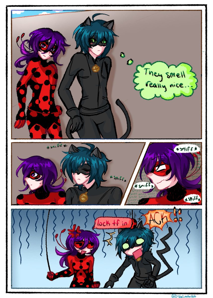 Val166n3k0's tweet photo. HAPPY YAOI DAY!!! I OFFER LADYNOIR SAIOUMA AS TRIBUTE #drtwt #saiouma https://t.co/2ZYx30Ln3W
