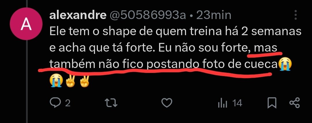 homunculusaint's tweet photo. @50586993a @chumiimin vc literalmente se projetou no cara pq n tem autoestima e agora ta tentando provar alguma coisa pra mim (um random) reforçando meu argumento

foi vc quem se ofendeu e decidiu comentar merda pra um cara como se a foto q ele postou fosse exclusivamente pra vc https://t.co/OmNJDvRsYS