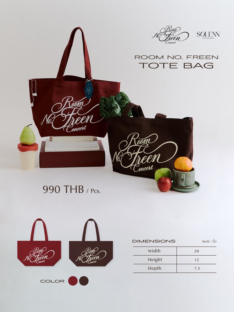 Solenn_Ent's tweet photo. THE OFFICIAL MERCHANDISE ✨
From everyday essentials to collectible items

Available exclusively at the Merchandise Booth on concert day. Don’t miss out! 🗝️👜
__________

#RoomNumberFreen
#InTheFreenRoom
#solennEntertainment #srchafreen

ROOM NO. FREEN CONCERT
8 August 2026 | 5:00 PM
Thunder Dome, Muang Thong Thani