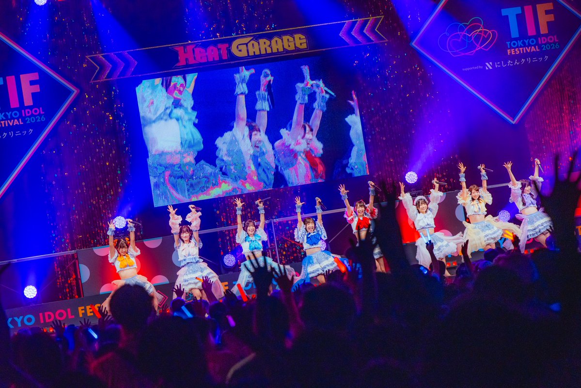namikeshi_info's tweet photo. ✦.*✰⋆｡: #TIF2026 #なみけし :｡⋆✰*.✦

HEAT GARAGE ありがとうございました❣️

＼次はいよいよ最後のステージ🎤／
⏰20:30~ DOLL FACTORY
トリを務めさせていただきます🌟 https://t.co/G80Kqm678g